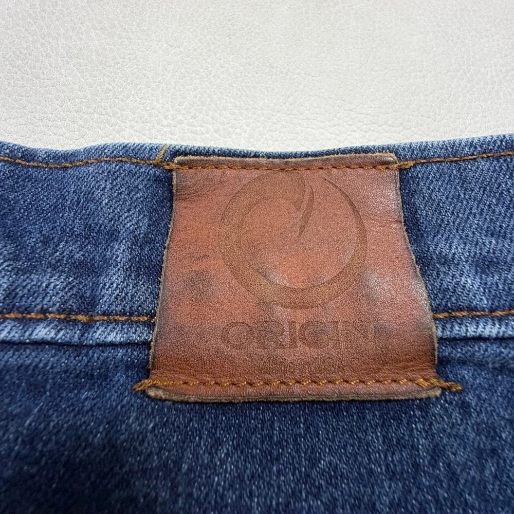 Origin Maine Delta 68‎ Bootcut Jeans Mens W38 L32 Dark Wash Blue Made in USA
